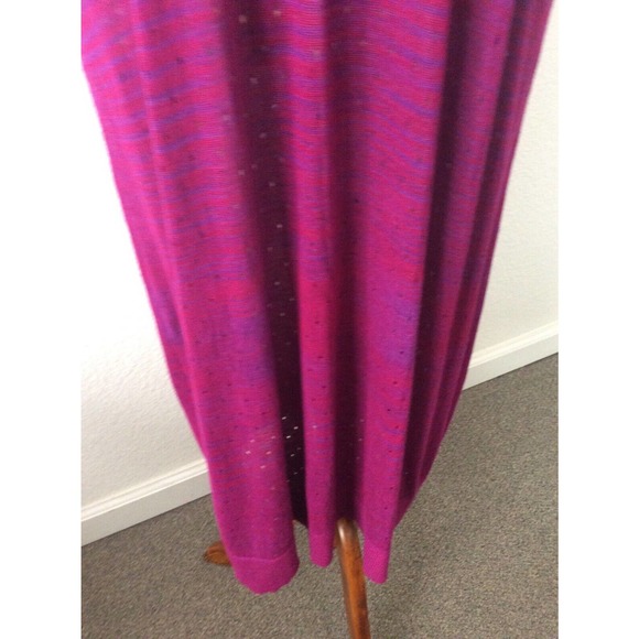 Torrid Plus Cardigan Sweater Duster Striped Stretch Knit - Picture 10 of 11